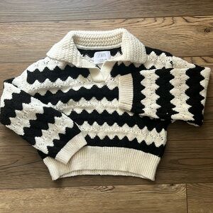 Zara Girls Crop Sweater Sz 11/12